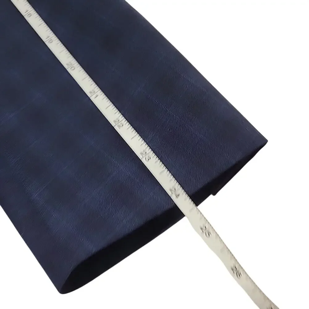 Plaid Sport Coat Perry Ellis Portfolio Men's Size 40R Blue Slim Fit Suit Jacket
